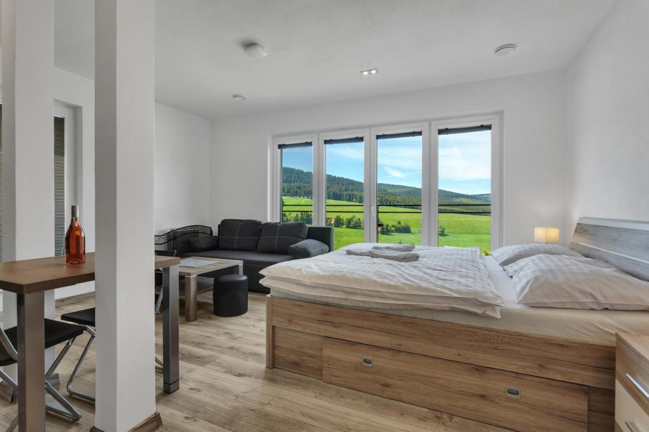 Family Apartments Klinovec Loučná pod Klínovcem Bagian luar foto